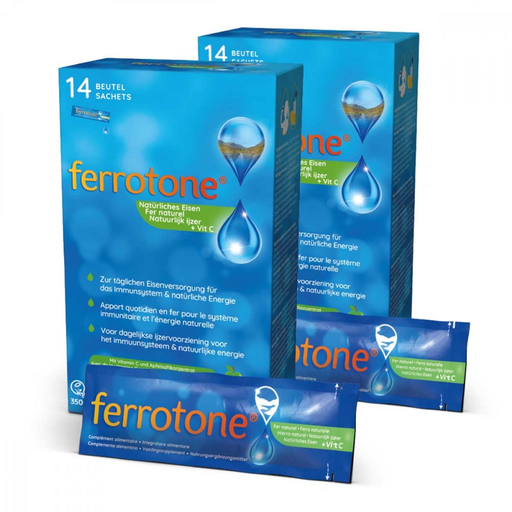 Nelsons GmbH Ferrotone Eisen mit Apfelkonzentrat und Vitamin C 08101115