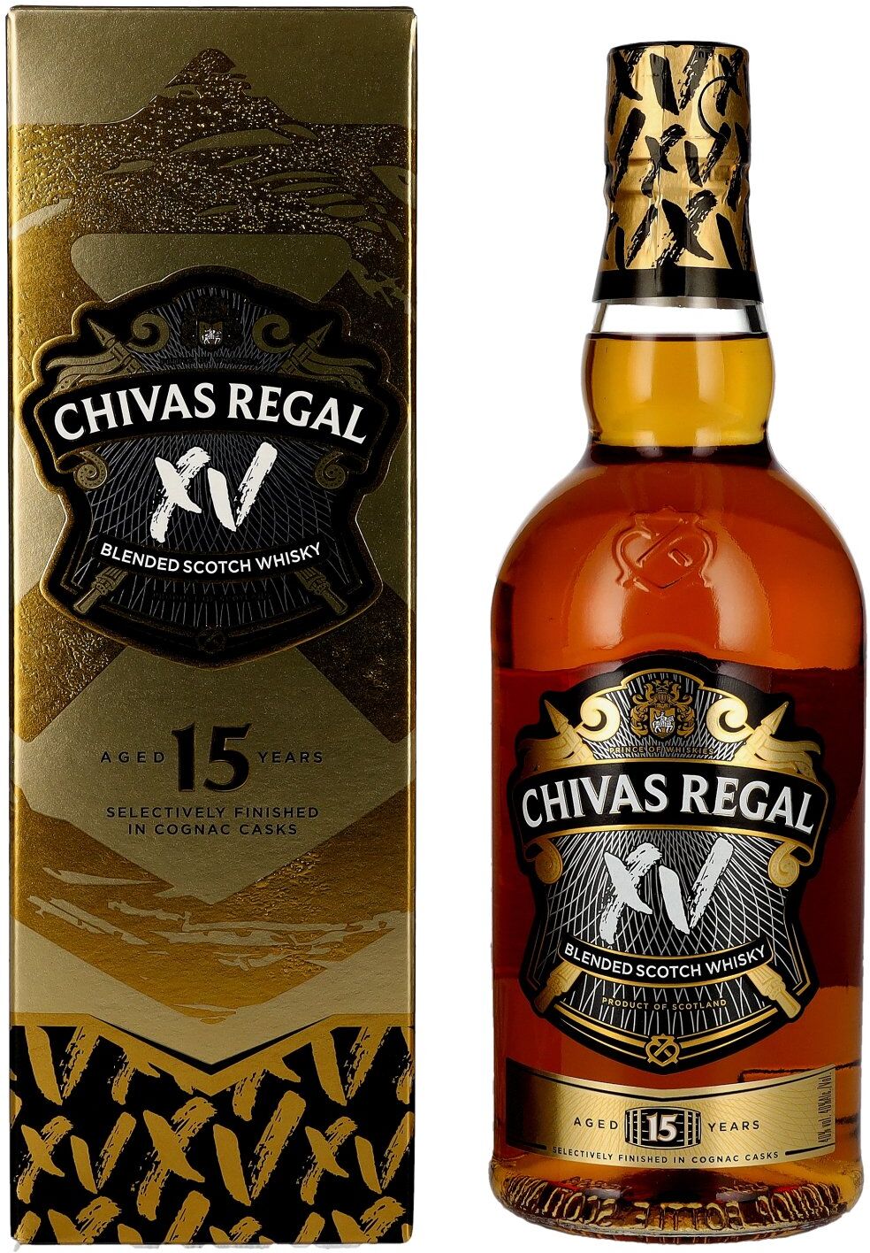 Chivas Brothers Chivas Regal XV 15 Years Old Blended Scotch Whisky 40% Vol. 0,7l in Geschenkbox