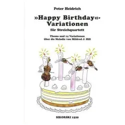 Happy Birthday - Variationen, Sachbücher von Peter Heidrich