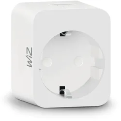 WiZ Smart Plug powermeter Type-F Steckdose weiß