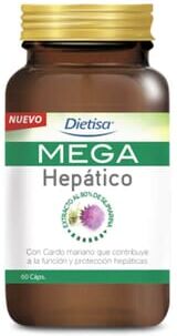 Dielisa MEGA HEPÁTICO 60 Cápsulas vegetales