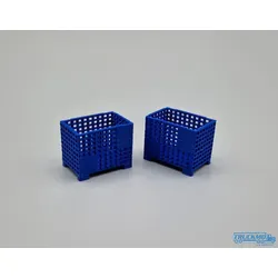 MSM Modelle Gitterbox 2 Stück blau 5471/07
