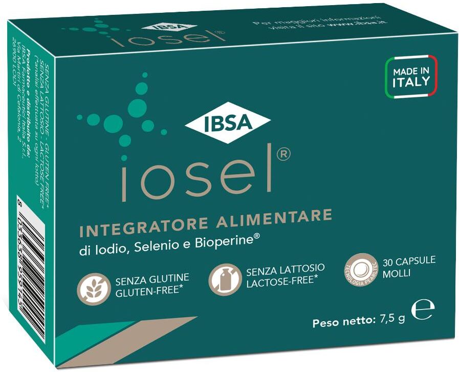 IBSA FARMACEUTICI ITALIA Srl IBSA, Iosel, 30 Capsule