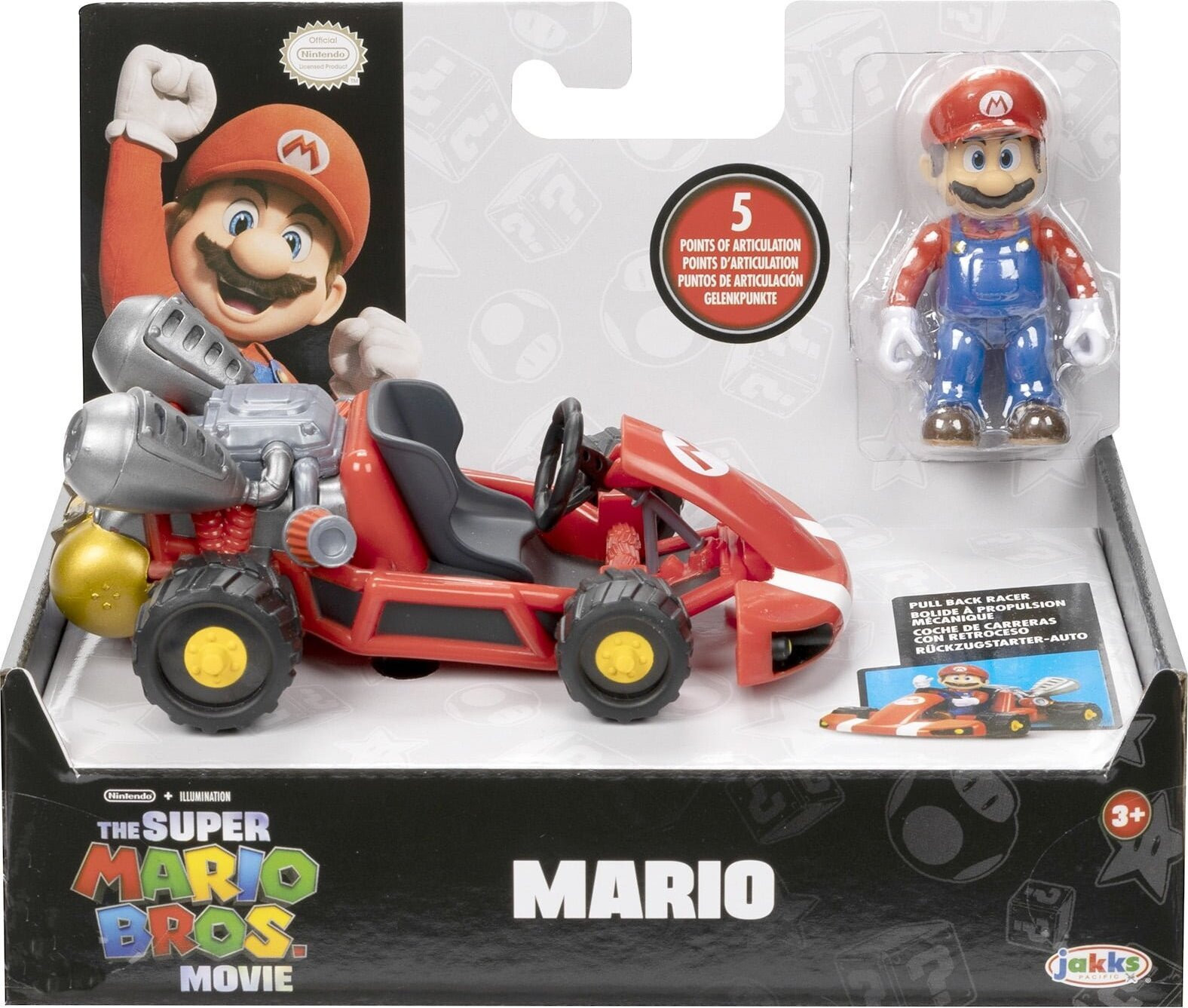Jakks Pacific Super Mario Mario figuur