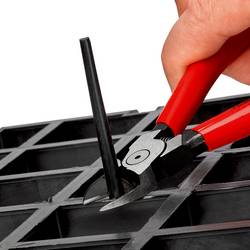 Knipex 72 01 140 Werkstatt Kunststoffseitenschneider ohne Facette 140 mm