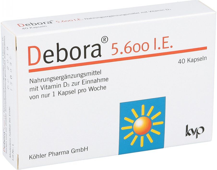 Debora 5.600 I.e. Kapseln 40stk