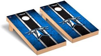 Skip's Garage Massachusetts Boston UMASS Beacons Vintage Cornhole Board Set