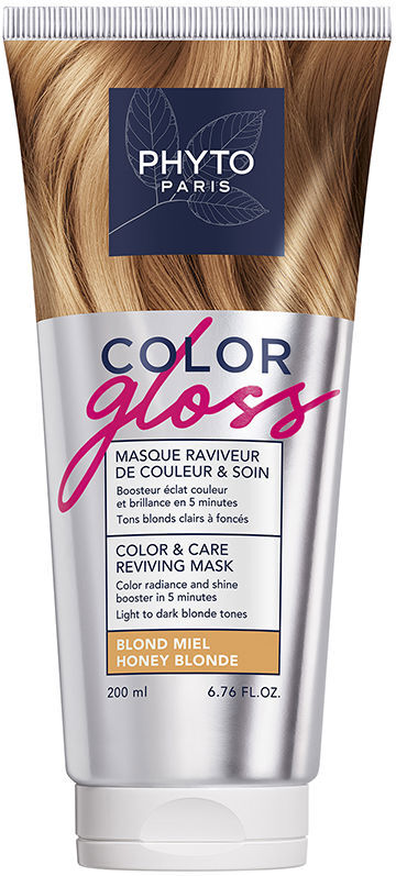 Phyto Máscara revitalizante de cor e cuidado Color Gloss #Mel