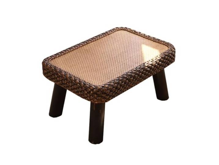 Bodentisch, japanischer Rattan, Balkon, Erkerfenster Couchtische Massivholz Kleiner Teetisch, Schlafzimmer, Fensterbank, Tatami, Heimsitzen(A)