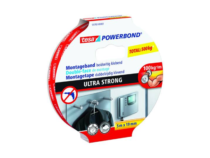 Powerbond Montageband ultra strong 5 m 19 mm
