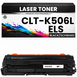 Toner CLT-K506L / ELS für Samsung Schwarz K506L Premium Alternative Günstig für Samsung CLX-6260FD, CLP-680ND, CLX-6260FR, CLX-6260FW, CLX-6260ND
