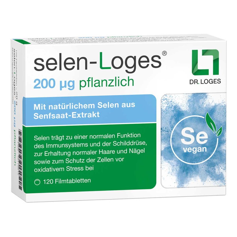 Dr. Loges + Co. GmbH Selen-loges 200 µg Pflanzlich Filmtabletten 18115815