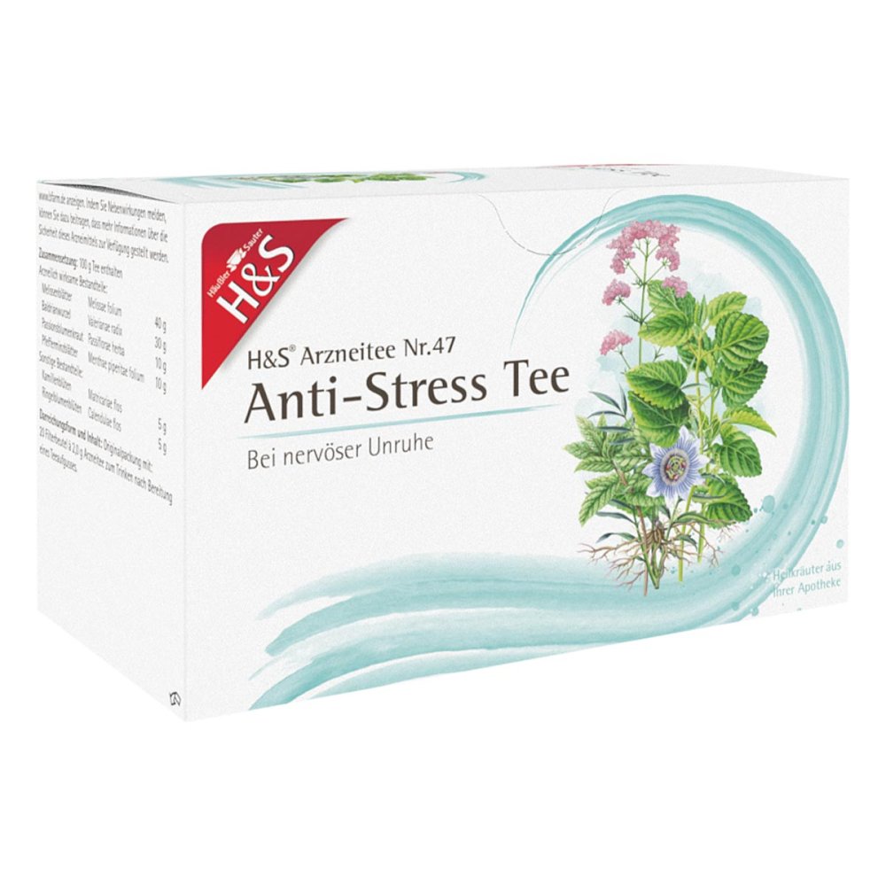 H&S Tee - Gesellschaft mbH & Co. H&s Anti-stress Tee Filterbeutel 12537768