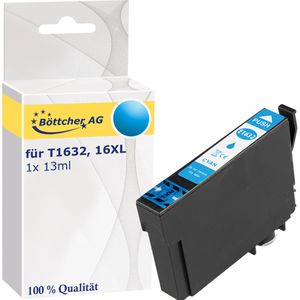 kompatibel für Epson 16XL T1632 cyan Druckerpatrone