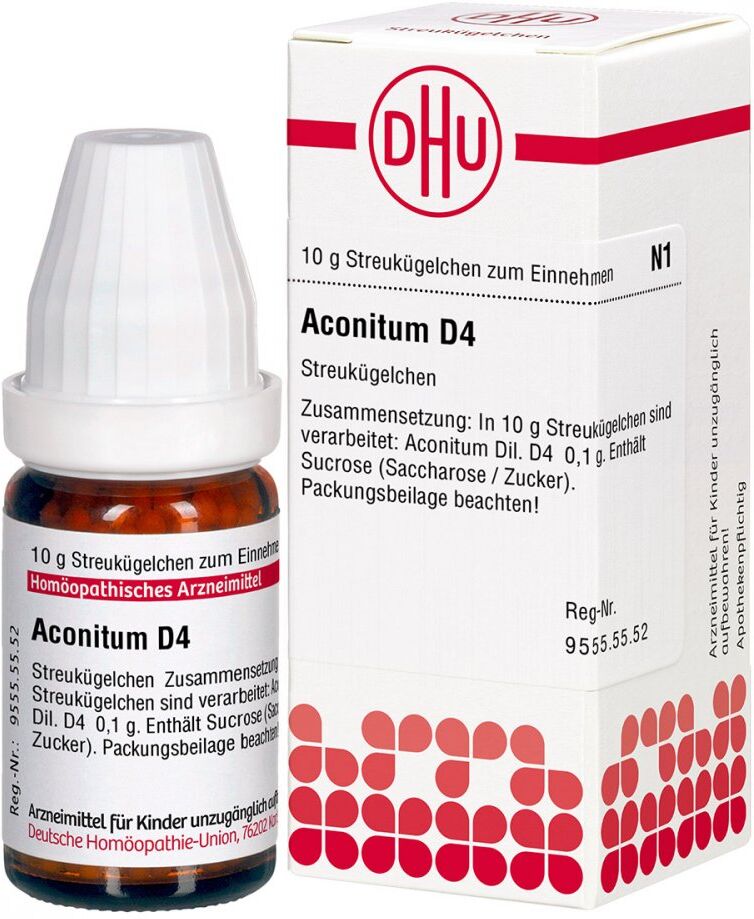 DHU Aconitum D4 Globuli