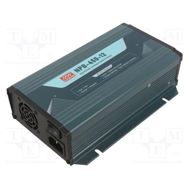 MeanWell MEAN WELL NPB-450-12, Universal, Drinnen, 90 - 264 V, 47/63 Hz, 453,6 W, 21 - 42 (25 A, 12V) (NPB-450-12)