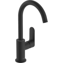 Hansgrohe Rebris S hohe Waschtischarmatur Matt Schwarz 72536670