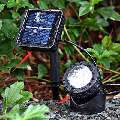 Everyday Crate SolarGlow IP65 Pool & Garden Spotlight With Waterproof LED Landscape Lighting SolarGlow IP65 Pool & Garden Spotlight With Waterproof LED Landscape Lighting