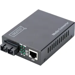 DIGITUS DN820201 - Medienkonverter, Fast Ethernet, RJ45 / SC Duplex