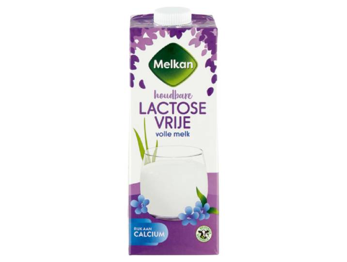 Melkan Lactose Vrij Volle Melk - 1 L
