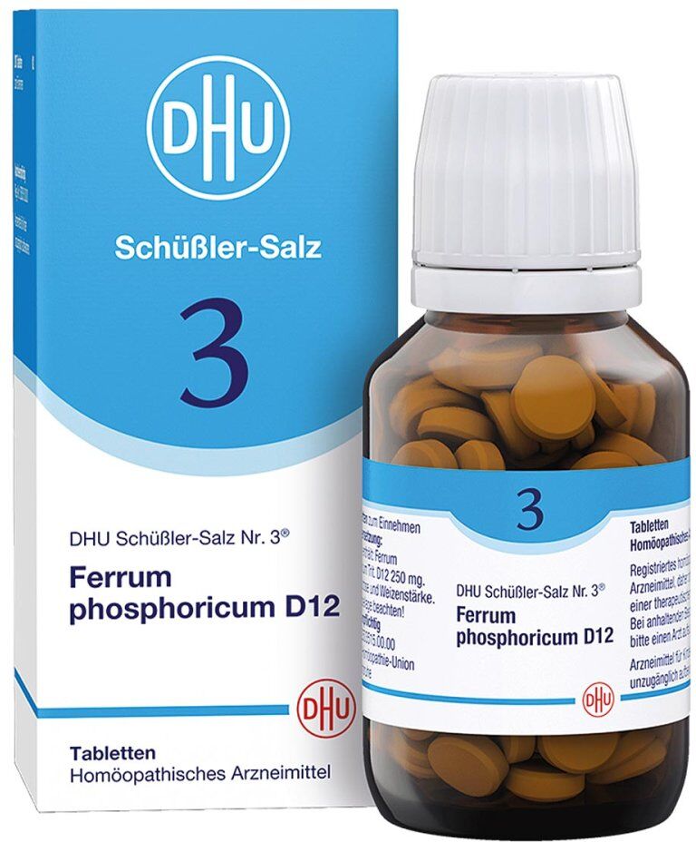 DHU Schüßler-Salz Nummer 3 Ferrum phosphoricum D12 Tabletten
