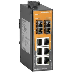 Weidmüller Netzwerk-Switch IE-SW-EL08-6TX-2SCS
