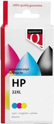 Quantore - Tintenpatronen-Alternative für C9352AE 22XL Farbe | 35 Stück
