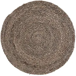 House Doctor Tischset Circle, Ø38cm, 4er Set, hellgrau