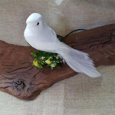 Inspire Select Lifelike Grey Dove Decorative Figurine Realistic Artificial Bird For Home, Events & Photography Props c 1 Pc