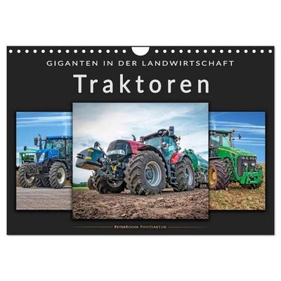 Traktoren - Giganten in der Landwirtschaft (Wandkalender 2026 DIN A4 quer), CALVENDO Monatskalender