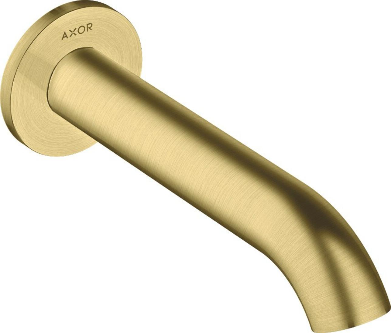 hansgrohe Wanneneinlauf Axor Uno A 178mm, ge, m Ro, Wandmont., brush. br