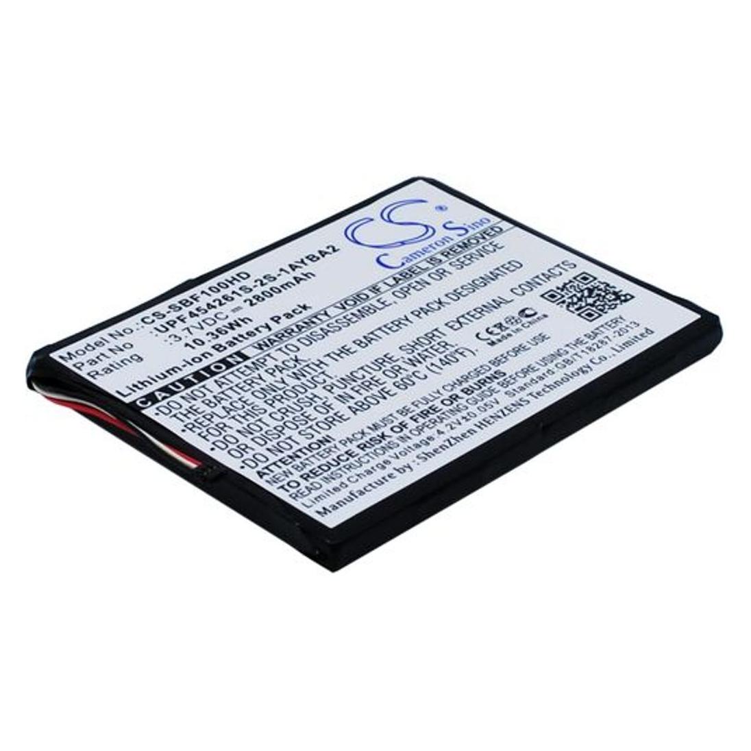 NoName Battery for Seagate Wireless Plus Teardown etc (2800 mAh) (SBF100HD)