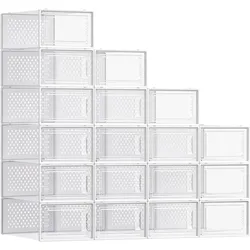 Songmics, Schuhschrank, Schuhboxen Set (33.30 x 23 x 14 cm)