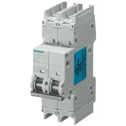 Siemens 5SJ4245-7HG41 Leitungsschutzschalter 240V 10kA, 2-polig, C, 45A, T=70mm nach UL 489 5SJ42457HG41