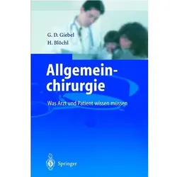Allgemeinchirurgie, Fachbücher von Gerald D. Giebel, Herbert Blöchl