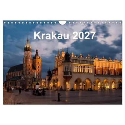 Krakau - die schönste Stadt Polens (Wandkalender 2027 DIN A4 quer), CALVENDO Monatskalender