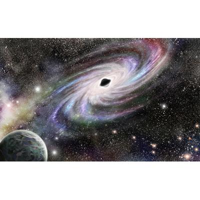 Fototapete PAPERMOON "Universum", bunt, B:5m L:2,8m, Vlies, Tapeten
