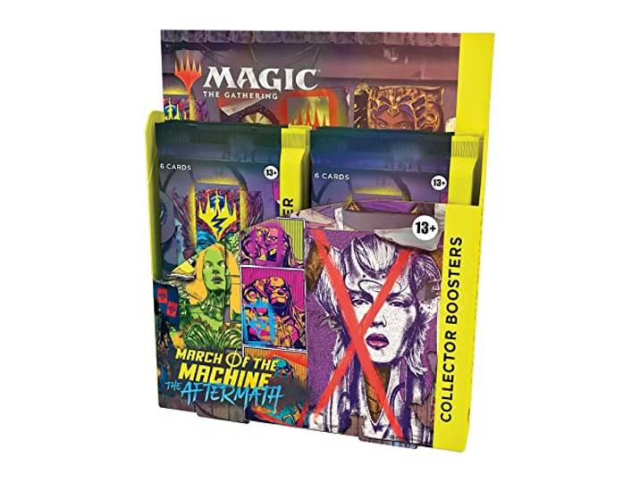 Magic: The Gathering March of the Machine: The Aftermath Collector Booster Box 12 Packs (72 Magic Cards)