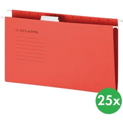 Hängemappen A4, rot, 25 Stk.
