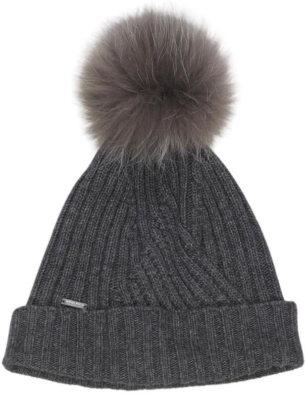 Woolrich Damen Hut oder Mütze, Grau, Gr. M, kein / Etikett - Second Hand