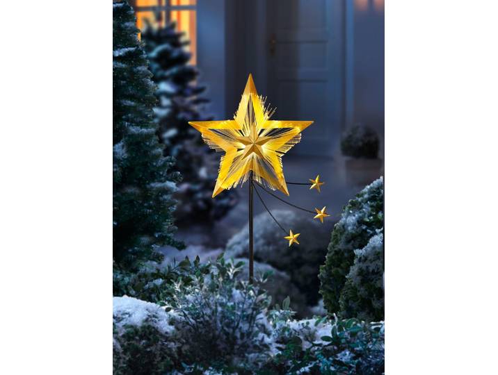 LED-Stecker, Gold-Schwarz
