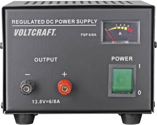 VOLTCRAFT FSP-1136 Labornetzgerät, Festspannung 13.8 6A 85W Anzahl Ausgänge 1 x