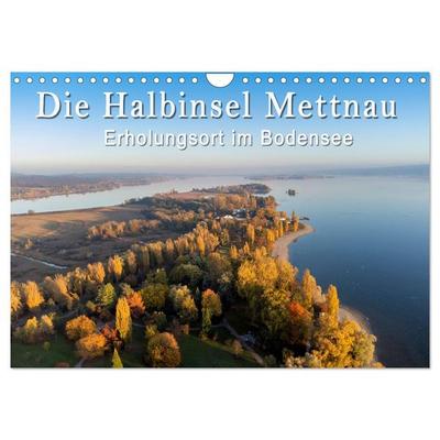 Die Halbinsel Mettnau - Erholungsort im Bodensee (Wandkalender 2026 DIN A4 quer), CALVENDO Monatskalender