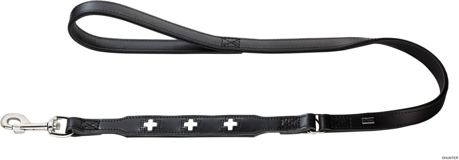 DOG SPORT HUNTER Führleine Swiss 18/100, schwarz
