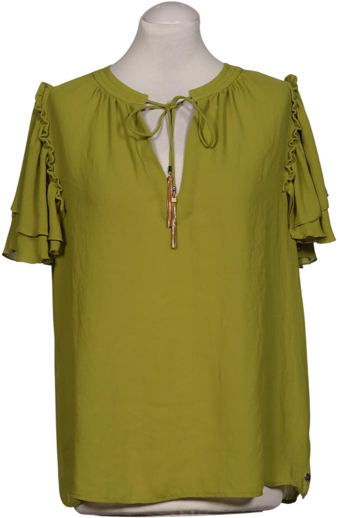 Cain Damen Bluse, Grün, Gr. EU 38 (Marc Cain N3), Synthetik - Second Hand