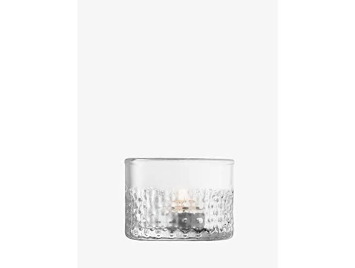LSA International Rieten Theelichthouders, H6.5cm, Goud