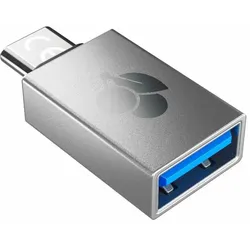 CHERRY 61710036 Kabeladapter USB-A USB-C Silber