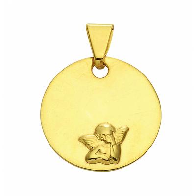 Kettenanhänger ADELIA´S "Medaille Amor 333 Gold ( 8K )", gold, Schmuckanhänger, Damen, Gold, Kettenanhänger, Goldanhänger Amor
