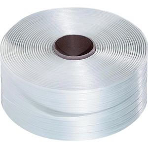 Böttcher-AG Umreifungsband Kunststoffband, 13mm, PET, 1100m, Rolle, 2 Stück