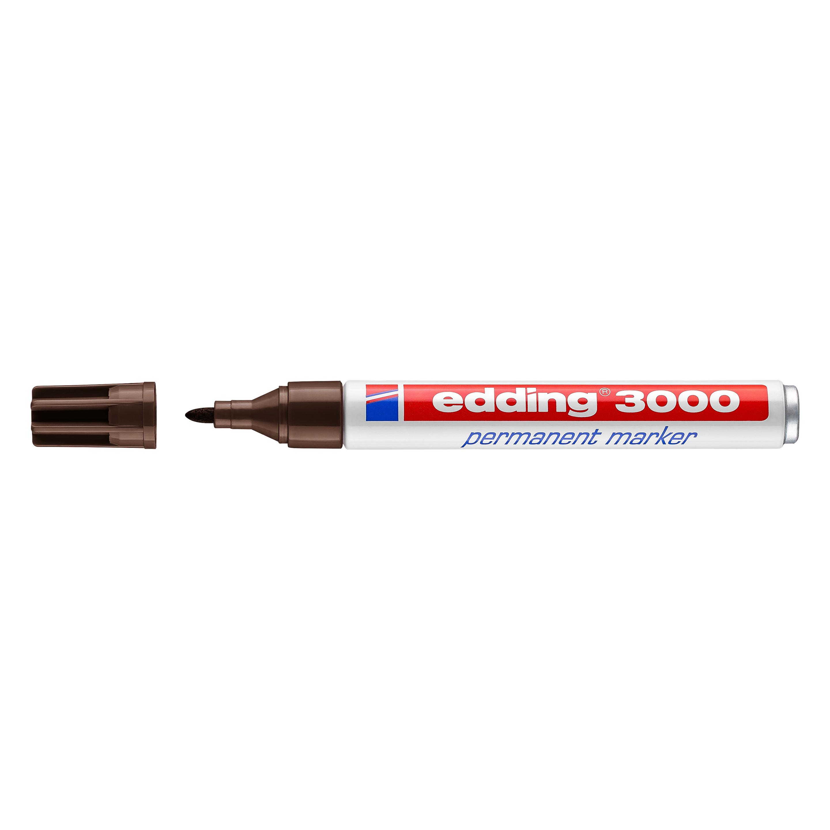 Edding Permanent Marker 3000 (1x) (3000-18) Mindestbestellmenge: 10 Stück